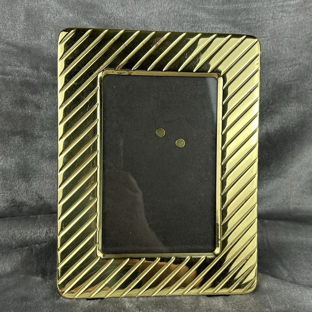 Vintage Brass Gold Tone  5x7